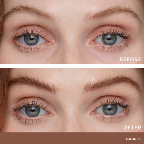 Before After PureBrow Brow Gel Auburn