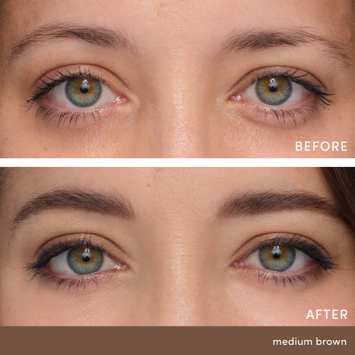 Before After PureBrow Shaping Pencil MediumBrown